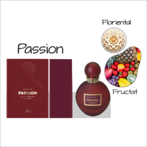 Apa de parfum Passion, Floriental-Fructat, Femei, 50 ml