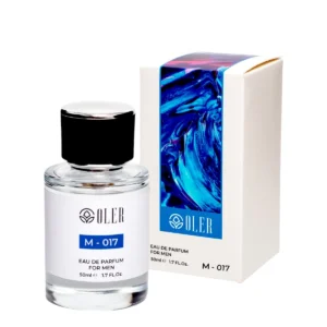 Apa de parfum Oler M017, Inapoi la Negru, Floral-Condimentat, Barbati, 50 ml