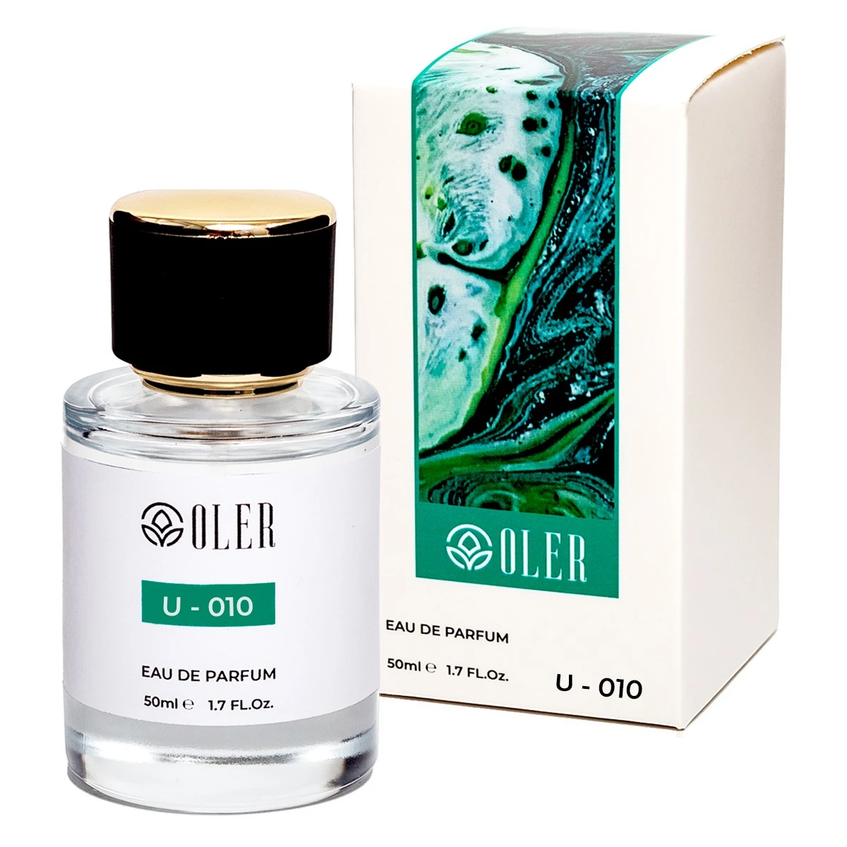Apa de parfum Oler U010, Vanilie si Tabac, Condimentat-Fructat, Unisex, 50 
ml