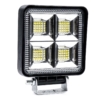 Proiector LED pentru Off-Road, ATV, SSV, putere 192W, culoare 6500K, tensiune 9-36V, dimensiuni 110 x 110 x 35 mm