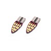 Set becuri auto cu LED CANBUS compatibil T10e W5W 24 SMD Alb 12V, destinat competitiilor auto sau off-road