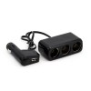 Splitter bricheta auto SOC2 3+1 USB