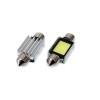 Set becuri auto cu LED CANBUS sofit compatibil C5W 3xCOB 39mm Alb 12V, destinat competitiilor auto sau off-road