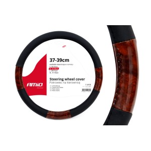 Husa volan imitatie lemn SWC-03-M (37-39cm)