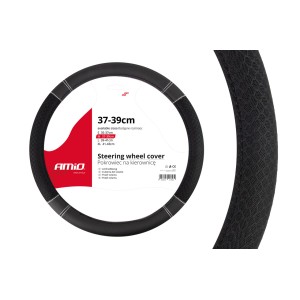 Husa volan neagra Honeycomb SWC-20-M (37-39cm)