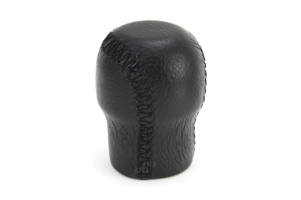 Nuca schimbator de viteza din piele neagra cu fir negru - 01757