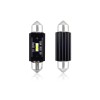 Set becuri auto cu LED CANBUS sofit compatibil C5W 1 SMD 39mm Alb 12/24V, destinat competitiilor auto sau off-road