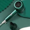 Uscator de par pentru casa sau calatorii, alimentare 220V, culoare Verde, AVX-AG440C