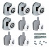Set 8 buc. role pentru reconditionare cabina de dus