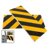 Set 2 placi de protectie coliziune portiera auto pentru garaje sau parcari, 50 x 20 cm
