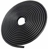Banda flexibila pentru protectie contur portiere auto, profil "U", lungime 5m, culoare Neagra