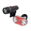Kit Bicicleta Lampa Frontala LED + Lampa Stop LED, ALPHECCA EOT015