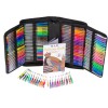 Set 242 piese, Pixuri cu gel multicolor + Rezerve + Carte de colorat + Penar