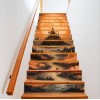 Sticker decorativ pentru scari interioare, print autoadeziv de inalta rezolutie, dimensine 200 x 124 cm, cod: AVX-STAIRS-01