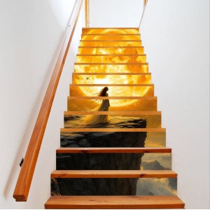 Sticker decorativ pentru scari interioare, print autoadeziv de inalta rezolutie, dimensine 200 x 124 cm, cod: AVX-STAIRS-04