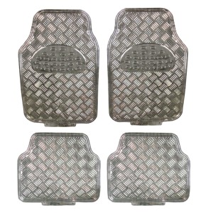 Covorase Auto Universale model Diamond culoare Crom Carbon