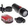 Kit Lampa LED bicicleta Fata + Spate MCE38 SUPERBRIGHT