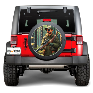 Sticker Auto "Roata de Rezerva" rezistenta la intemperii si raze UV, diametru 55 cm, Cod: AVX-RR19