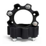 Set 2 buc. Distantiere Roti ATV din Aluminiu Forjat, grosime 50mm, distanta prezoane 4 x 156mm, gaura centrare 131,2mm, piulite M10 x 1,25