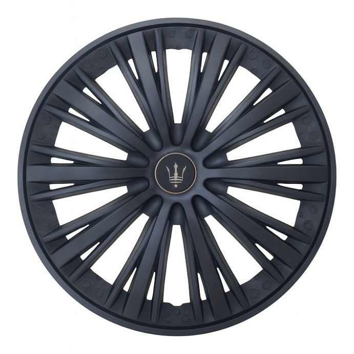 Set 4 capace roti VELAR Shadow, design Sport Multi-Spoke, ABS rezistent, Universal, pentru jante R16