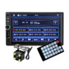 Player Video Auto dimensiune 2DIN, + Camera Marsarier INCLUSA, TouchScreen de 7 inch, 4 x 50W, model WDS-30 cu Bluetooth, Handsfree, Radio, MP3, WMA, MP4, AUX, Card, Telecomanda